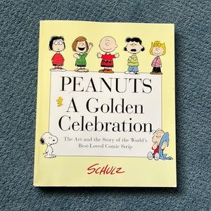 PEANUTS, A Golden Celebration by Schulz (BOOK)